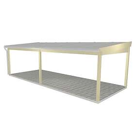 Landskap Uterumsstomme Skimra Robust Skimmra B 8145 x D 3230mm med Mittstolpe 60851978