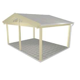 Landskap Uterumsstomme Glimma B 4799 x D 3657mm med Mittstolpe 60849618