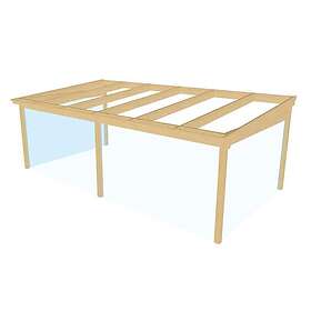 Landskap Uterumsstomme Skimra B 6999 x D 3657mm Mittspolpe 601066769