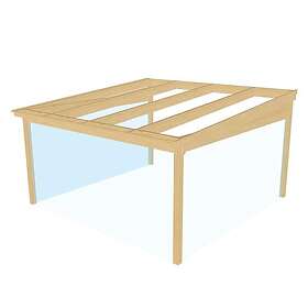 Landskap Uterumsstomme Skimra B 4480 x D 4380mm 601066700