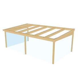 Landskap Uterumsstomme Skimra B 6999 x D 3980mm Mittspolpe 601066771