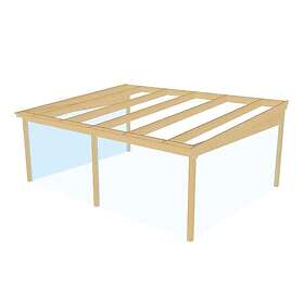 Landskap Uterumsstomme Skimra B 6399 x D 4780mm Mittspolpe 601066761