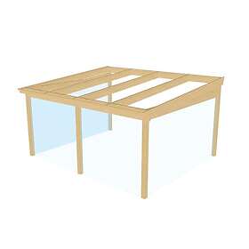 Landskap Uterumsstomme Skimra B 4753 x D 3980mm Mittspolpe 601066723