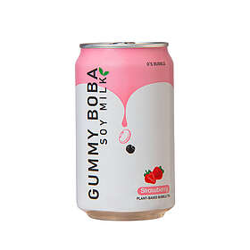 Boba Os Gummy Soy Milk Strawberry 315ml