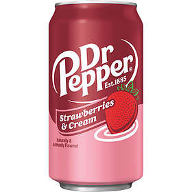 Dr Pepper Snapple Group Pepper Strawberries & Cream 355ml
