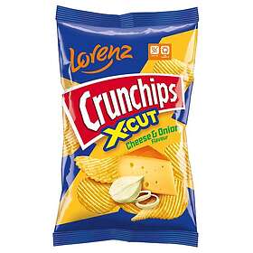 Lorenz Crunchips X-cut Chips Cheese & Onion 150g