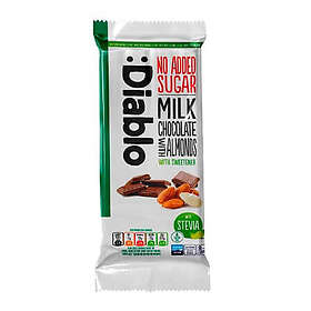 Diablo Stevia Milk Chocolate Almond 75g