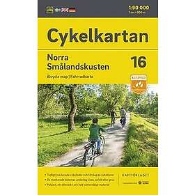 : Cykelkartan Blad 16 Norra Smålandskusten 2023-2025