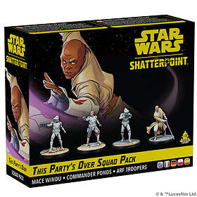 Star Wars Shatterpoint This Party's Over: Mace Windu Squad Pack