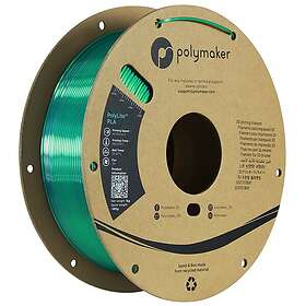 Polymaker PolyLite Dual Silk PLA filament Jadeite Grön-Krom 1,75mm 1kg