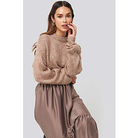 NA-KD Round Neck Oversized Knitted Sweater (Dame)