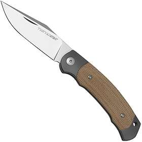 Viper Twin, natural canvas micarta V6002CN