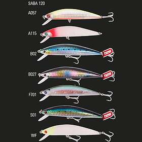 Yokozuna Saba Sinking Minnow 120 Mm 39g Flerfärgad