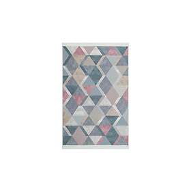 Matta Caleban 160x230 cm Blue/Pink/Beige/Grey/Bomull 724EKH7715