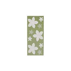 Horredsmattan Plastmatta Flower 150x150 Vändbar PVC Grön 11401-D150