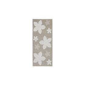 Horredsmattan Plastmatta Flower 70x250 Vändbar PVC Beige 11406-A250