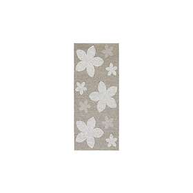 Horredsmattan Plastmatta Flower 150x250 Vändbar PVC Beige 11406-D250