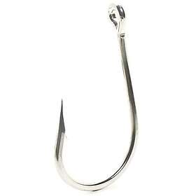 Mustad Classic Line Southern&tuna Barbed Single Eyed Hook Silver 6/0