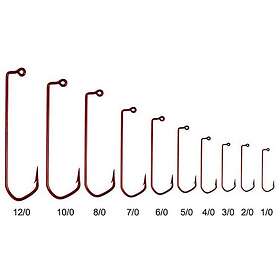 VMC Barbarian 5150 Texas Hook 100 Units Svart 8/0