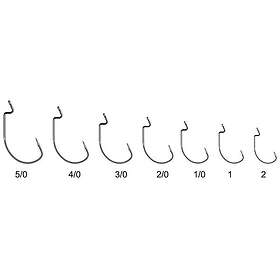 VMC 7316 Texas Hook Silver 3/0