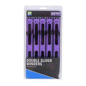 Preston Innovations Double Slider Winder Wide Blå