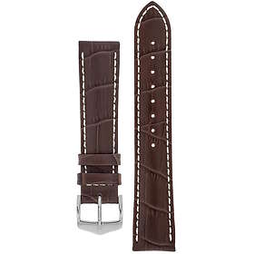 Hirsch Modena ruskea nahkaranneke 1030 28 10 18mm