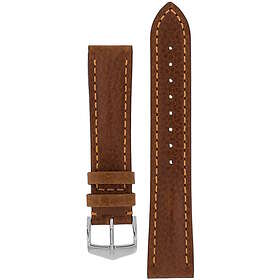 Hirsch Lucca kullanruskea nahkaranneke 049 02 0 70 24mm