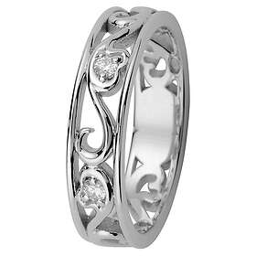Kohinoor 033-250V-03 Diamantring vitguld Laurel 19