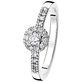 Kohinoor 033-265V-28 diamantring vitguld Valerie 18