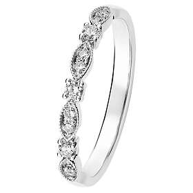 Kohinoor 033-269V-17 diamantring vitguld Clara 17½