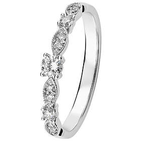 Kohinoor 033-269V-23 diamantring vitguld Clara 18½