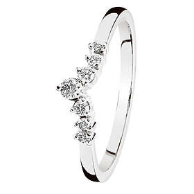 Kohinoor Tia diamantring vitguld 033-405V-14-185