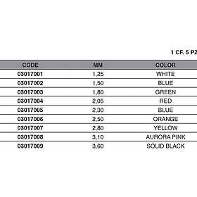Maver Dual Core Pro Match 5 M Elastic Line Röd 2,05 mm
