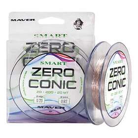 Maver Zero 240 M Tapered Leader Durchsichtig 0.180-0.480 mm
