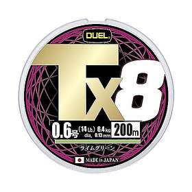 Duel Tx8 200 M Braided Line Durchsichtig 0.130 mm