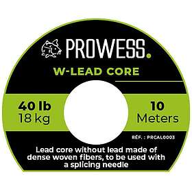 Prowess W-lead Core 40lbs 10 M Braided Line Silver