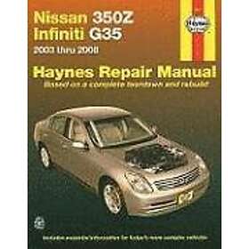 Haynes Publishing: Nissan 350Z & Infiniti G35 (2003-2008) Haynes Repair Manual (USA)