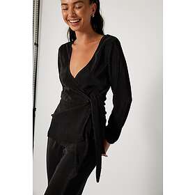 NA-KD Party Overlap Knot Pleated Top (Naisten)