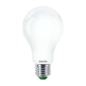 Philips LED-LAMPA E27 7,3W 3000K, FROSTAT GLAS