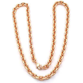 Rocks Steel roseguldfärgat ankarhalsband 50cm ANK.S.7-50