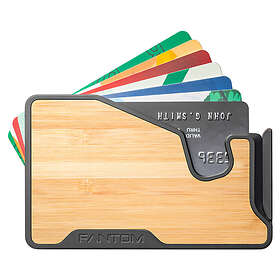 Fantom M 10 Slim Bamboo korthållare för 5-10 kort