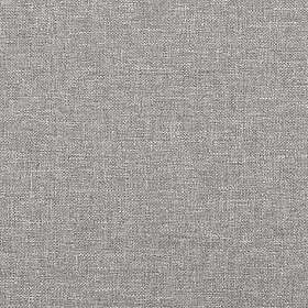 vidaXL Ramsäng med madrass ljusgrå 120x200 cm tyg 3136501