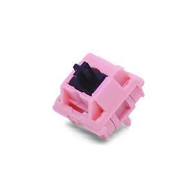 Pink KeebsForAll Robin V2 Lubed Linjär Switch (36-pack)