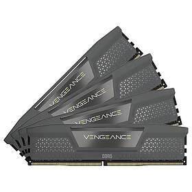 Corsair Vengeance Black DDR5 6000MHz 4x16Go (CMK64GX5M4B6000Z36)