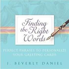 J Beverly Daniel: Finding the Right Words
