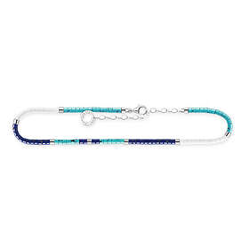 Thomas Sabo with blue stones ankelkedja AK0038-775-7-L27V