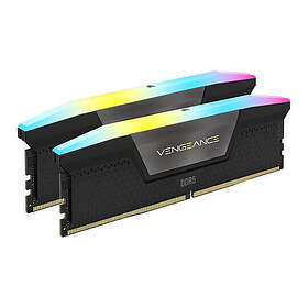 Corsair Vengeance Black RGB DDR5 6000MHz 2x48Go (CMH96GX5M2B6000C30)