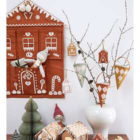 Fabelab Maison en pain d'épices Calendrier de l'Avent