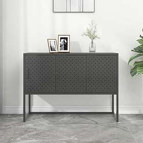 vidaXL Skänk antracit 105x35x75 cm stål 335870