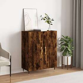 vidaXL Skänk rökfärgad ek 69,5x34x90 cm konstruerat trä 827705
